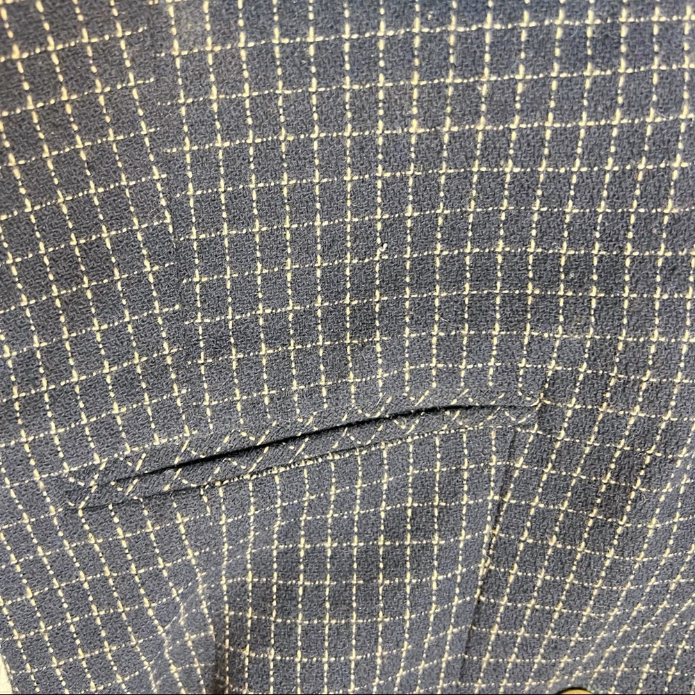 Vintage Kim Rogers Oversized Navy Blazer Jacket - Picture 5 of 6